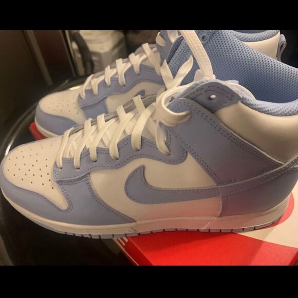 Nike Women’s Dunk High ‘Aluminum’ Si 8DD1869-107 WMS-10 & 8.5 Mens main image 4